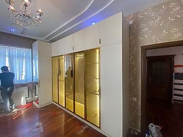 dolap dolabı: Düz dolab, Yataq otağı üçün, Qarderob, Açılan, Quraşdırıla bilən, 6 qapı — 3