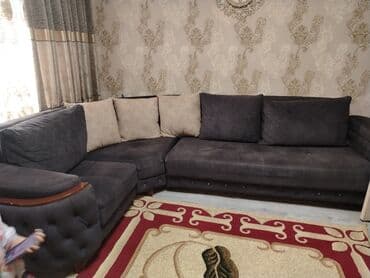 kunc divanlar işlenmiş: Künc divan, İşlənmiş, Açılan, Bazalı, Parça, Çatdırılma yoxdur — 3