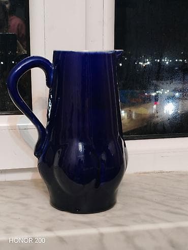 çay servizi: Çay dəsti, rəng - Göy, Keramika — 4