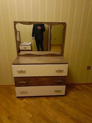 taxta komod: İkinəfərlik çarpayı, Dolab, Türkiyə, İşlənmiş — 4