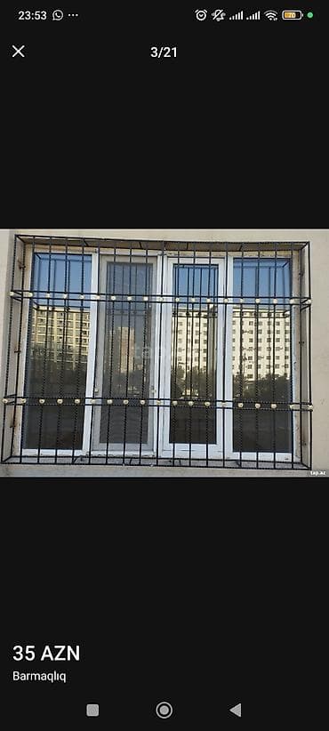 pencerler: Hər zövqə uyğun Resotka və Məhəccər sifarişləri qəbul edirik Resotka — 6