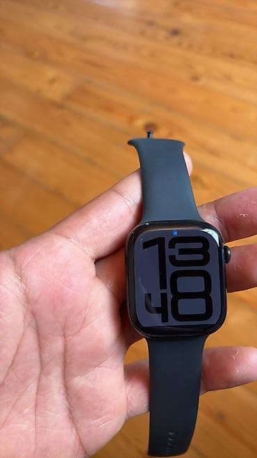 katv1 smart: İşlənmiş, Smart saat, Apple, Sensor ekran, rəng - Qara — 1