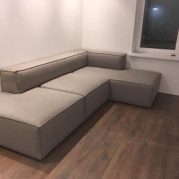 divan şəkilləri: Künc divan, Nabuk — 1