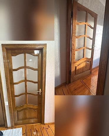 Otaq qapıları 10 eded şabalid agacinnan Ölçü 90* 2 metr -6 ədəd 80*