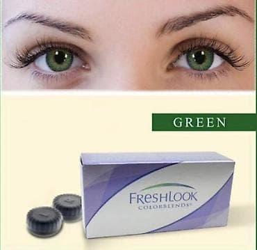 FreshLook Colorblends – Green rəngli rəngli kontakt linzalar -