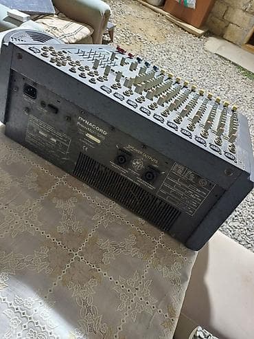 dynacord pm 1000 1: Dynacord PowerMate 1000 – gücləndiricili mikser - Model: Dynacord — 2