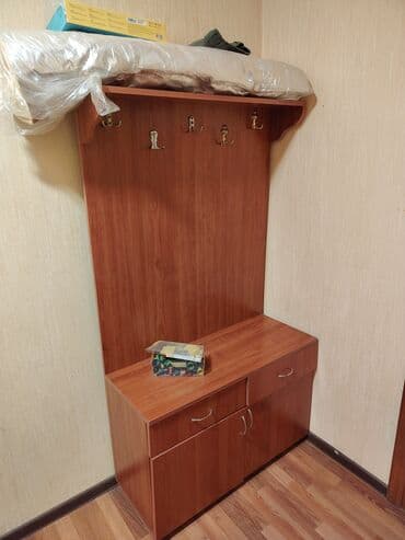 Açılan, 2 qapılı Düz dolab, Dolab-asılqan