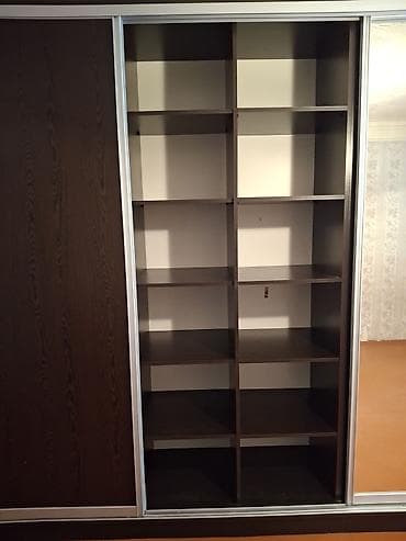 xalca satisi: 3 qapılı, Güzgülü, Qəhvəyi, Taxta, Kupe, Düz dolab — 2