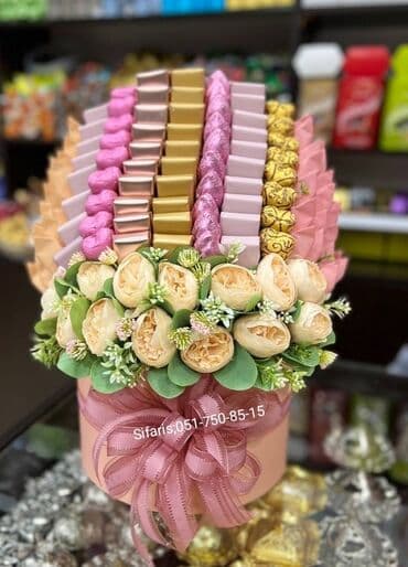 şokolad xonçası: Sokolad xoncalari sifarisle hazirlanir.Sifarisler en az 3-4 gun — 1