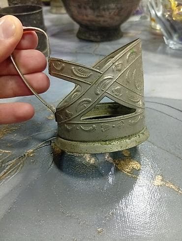 Qədim samovar, 1900 il, Mis, Vəziyyəti: Yaxşı — 1