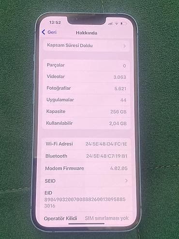 wp iphone: IPhone 13, 256 ГБ, Голубой, Face ID — 4