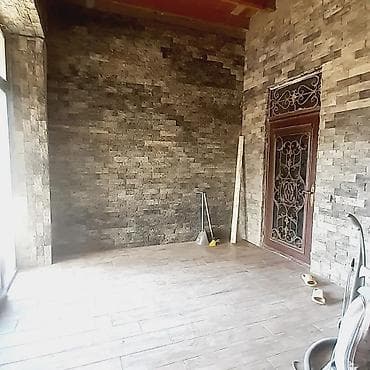 Tikinti daşları: Kabaňcik dekorAtivni daş travertin cay dasdari vurulmasi — 9