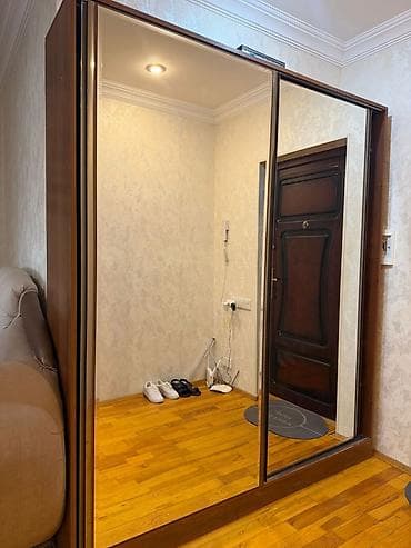 2 qapılı, Güzgülü, Qəhvəyi, Kupe, Düz dolab — 2