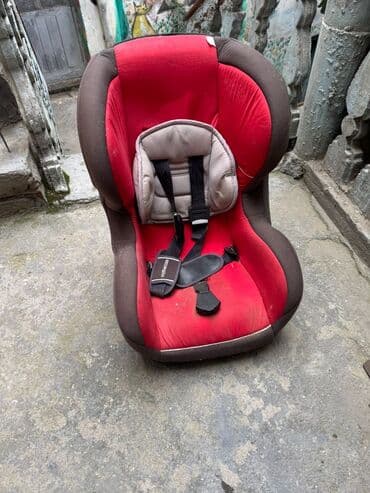 Oyuncaqlar: Uşaq avtomobil oturacağı. 5 yasa qeder - Rəng: qırmızı-qəhvəyi, boz — 1