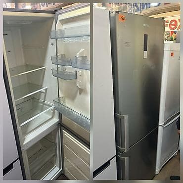 soyuducu 2 ci el: İşlənmiş 2 qapılı Beko Soyuducu Satılır, rəng - Gümüşü — 1