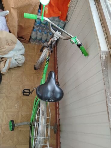 ikinci əl velosipedlər: Bu yaşıl rəngli uşaq velosipedi kiçik qartallar üçün əla seçimdir — 3