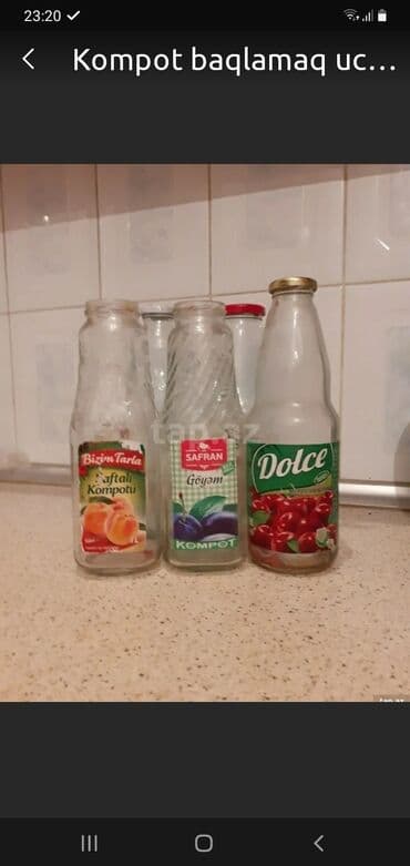 Çaydanlar və qəhvədanlar: Kompot butulkalari coxdu biri 30 qap zang ele — 1