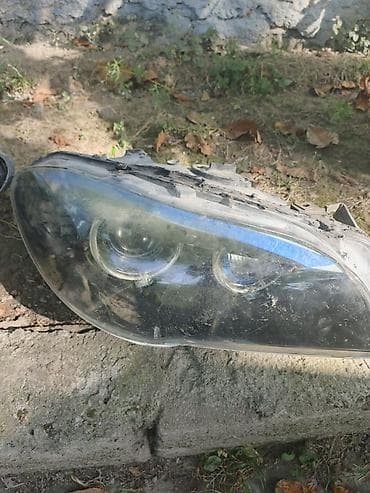 renault scenic 2007: Sol, Yaxın və uzaq vuran işıqlar BMW, 2012 il, Orijinal, İşlənmiş — 3