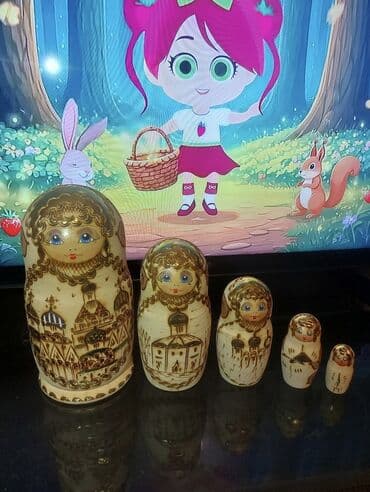 Süni güllər: Fiqur, Taxta, rəng - Qızılı — 1