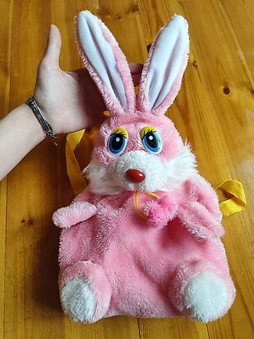 Uşaq çantası – Dovşan dizaynlı, bir dəfə istifadə edilib, təcili pul