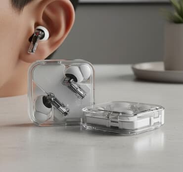 yuxa acan aparat: İşlənmiş Simsiz (Bluetooth) Qulaqcıqlar, rəng - Ağ — 1