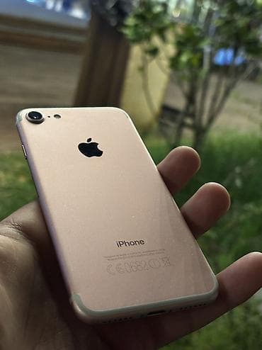 купить компютер бу: IPhone 7, 128 ГБ, Rose Gold, Отпечаток пальца — 3