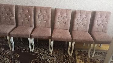 nizami gencevi sekilleri: Qonaq otağı üçün, Yeni, Açılan, Dördbucaq masa, 6 stul — 3