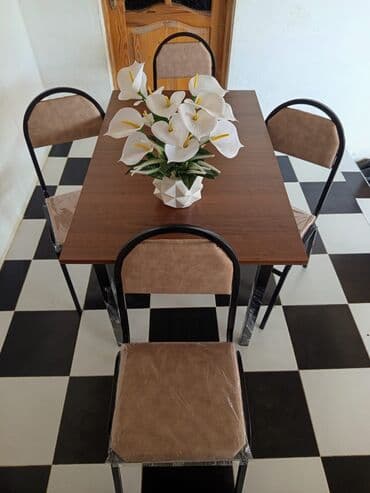 metbext moyka: Mətbəx üçün, Yeni, Qatlanmayan, rəng - Bordo Stul — 10