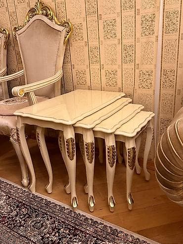 qorka mebel qiymetleri: İşlənmiş, Jurnal masası, Komod, Masa və oturacaqlar, Türkiyə — 7