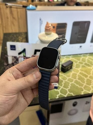 Smart saat, Apple, Sensor ekran, rəng - Mavi