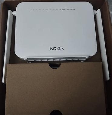 Monitorlar: Nokia Wi‑Fi router Xüsusiyyətlər: - İkili antena ilə geniş əhatə — 3