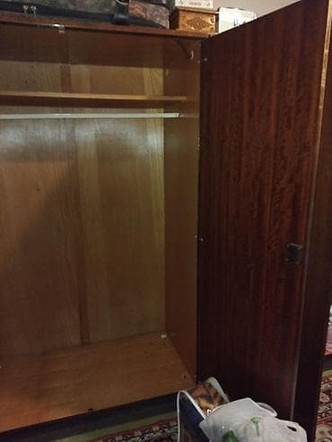 plastik qutular: 2 qapılı, Qəhvəyi, Taxta, Açılan, Düz dolab — 7