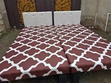 Jeep: Təzə çarpayılar. 1 nəfərlik çarpayılar 60manat. 2 nəfərlik taxt — 1