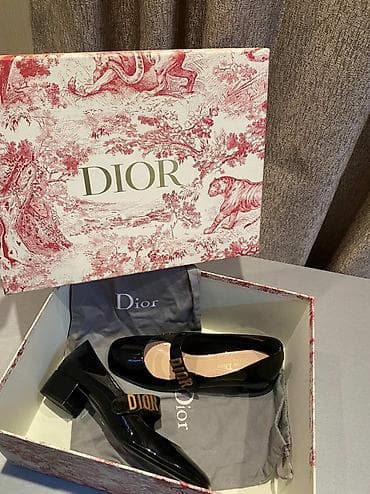 ayaqqabı qadin: Dior, Ölçü: 38, rəng - Qara, Yeni — 2