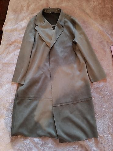 kreditle geyimler: ZARA qadın plaş/kardiqan incə material - Model: minimal dizaynlı — 1