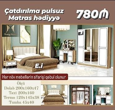 saray mebel: İkinəfərlik çarpayı, Yeni — 3