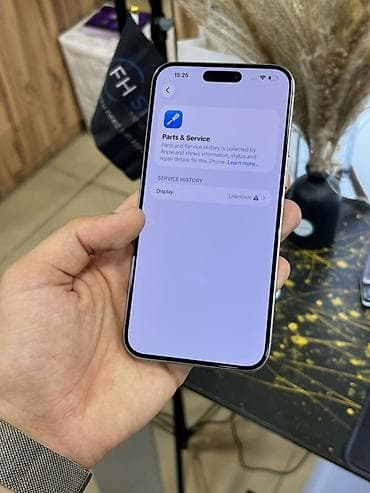 ucuz macbook pro: IPhone 15 Pro Max, 256 GB, Gümüşü, Face ID — 8