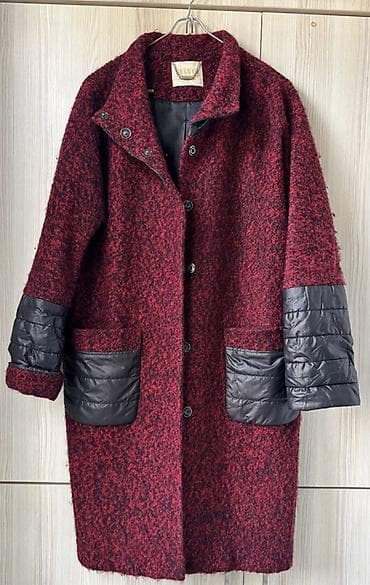 paltolar ve kurtkalar model: Qadın palto – Bordo Ölçü: 48-52 Türkiyədən baha alınıb. 1-2 dəfə — 1