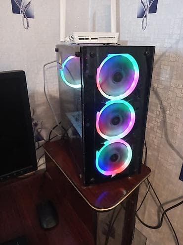 ucuz oyun komputeri: Gaming/iş stolüstü kompüter komplekti - Prosessor: AMD Ryzen 3 3200G — 1