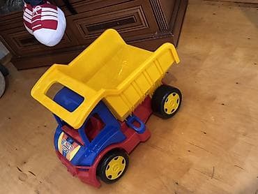 Игрушки: Uşaq üçün böyük plastik “dump truck” oyuncaq maşın. Hamisi seliqelidi — 3