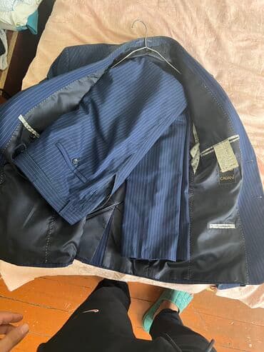 göy rəngli kişi cemperləri: Kostyum, Yay, Avva, rəng - Göy — 1