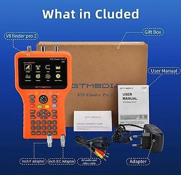 ucuz mallar: GTMedia V8 Finder Pro 2 peyk siqnal ölçüm cihazı Xüsusiyyətlər: - — 1