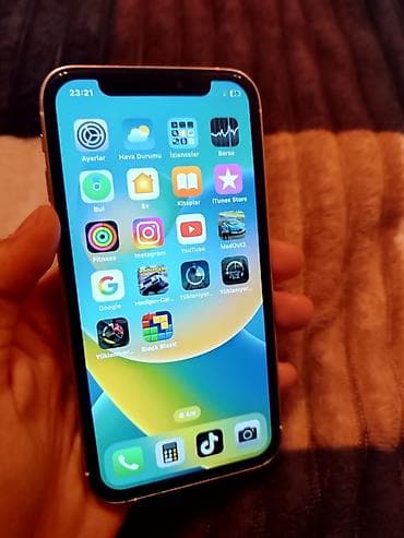 mikrofonlar: IPhone X, 64 GB, Ağ, Face ID — 2