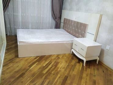 şeki: 3 otaqlı, əşyalı, tam təmirli mənzil kirayə verilir. Mərkəzi Hərbi — 4