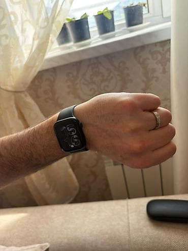 ucuz samavarlar: Smart saat, Apple, Sensor ekran, rəng - Qara — 3