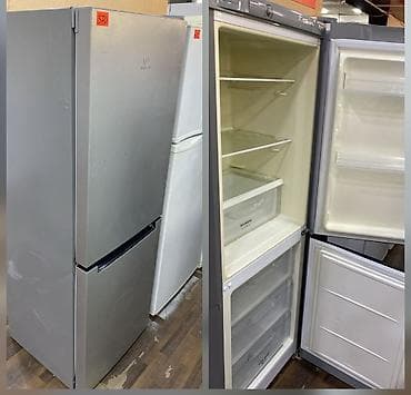 indesit soyuducu soyutmur: 2 qapılı Indesit Soyuducu Satılır, rəng - Gümüşü — 1