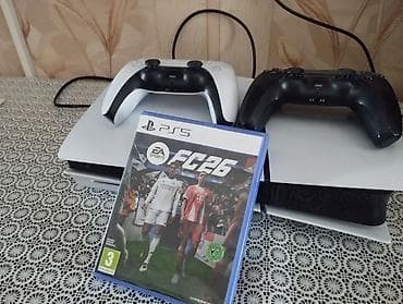 ps4 slim disk: PS5 diskli versiya oyun sistemi dəsti Komplekt: - Sony PlayStation 5 — 1