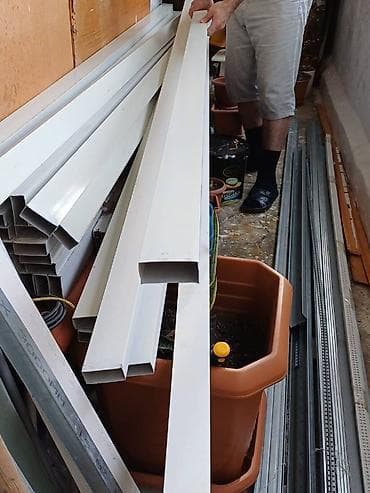 Aluminuim profilleri . Tikkurrila ile gruntovka ve kraska olunub. Teze — 1