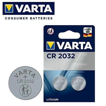 telefon platası: VARTA CR2032 litium düymə batareyaları - Model: CR 2032 (3V litium) - — 1