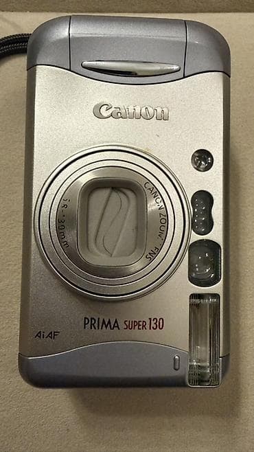 Elektronika: Canon Prima Super 130 kompakt plyonka fotoaparatı - 35mm film üçün — 1